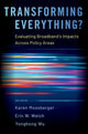 Book cover of: Transforming Everything?. By: Karen Mossberger