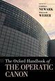 Book cover of: Oxford Handbook of the Operatic Canon. By: William Weber