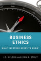 Book cover of: Business Ethics. By: J. S. Nelson
