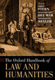 Book cover of: Oxford Handbook of Law and Humanities. By: Simon Stern
