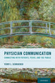 Book cover of: Physician Communication. By: Terry L. Schraeder