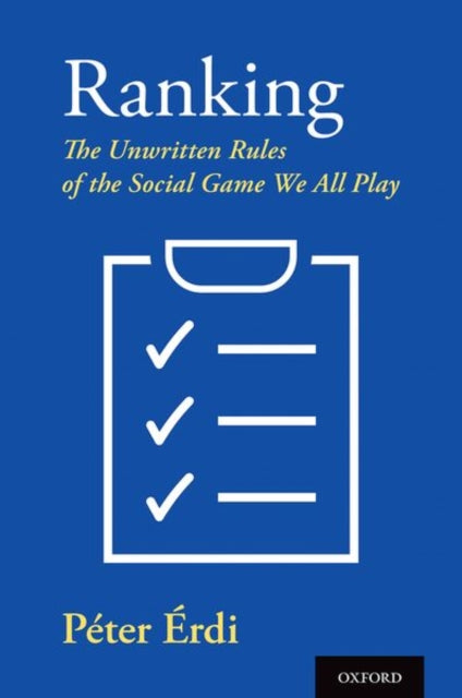Book cover of: Ranking. By: Péter Érdi