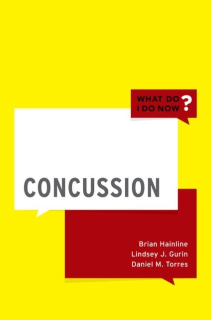 Book cover of: Concussion. By: Brian Hainline