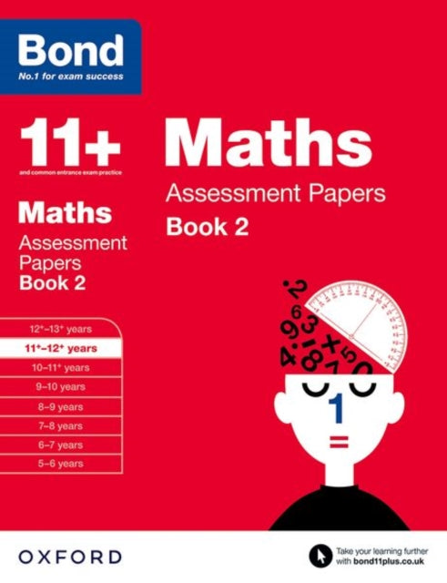 Book cover of: Bond 11+: Maths: Assessment Papers. By: David Clemson