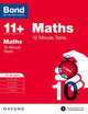 Book cover of: Bond 11+: Maths: 10 Minute Tests. By: Sarah Lindsay