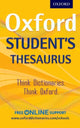 Book cover of: Oxford Student's Thesaurus
