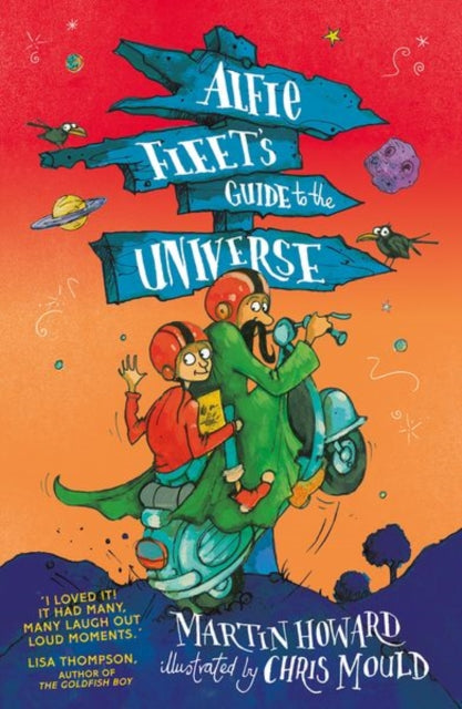 Book cover of: Alfie Fleet's Guide to the Universe. By: Martin Howard
