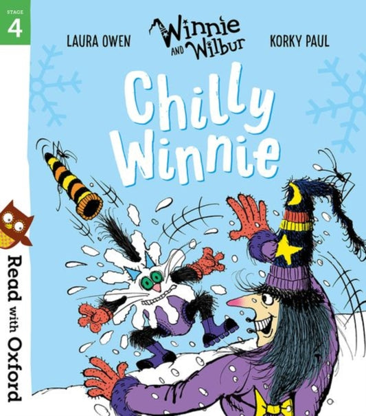 Book cover of: Read with Oxford: Stage 4: Winnie and Wilbur: Chilly Winnie. By: Paul Korky