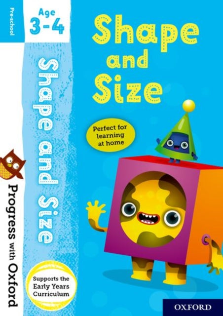 Book cover of: Progress with Oxford: Shape and Size Age 3-4. By: Sarah Snashall