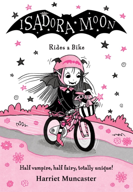 Book cover of: Isadora Moon Rides a Bike. By: Harriet Muncaster