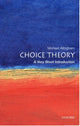 Book cover of: Choice Theory. By: Michael Allingham