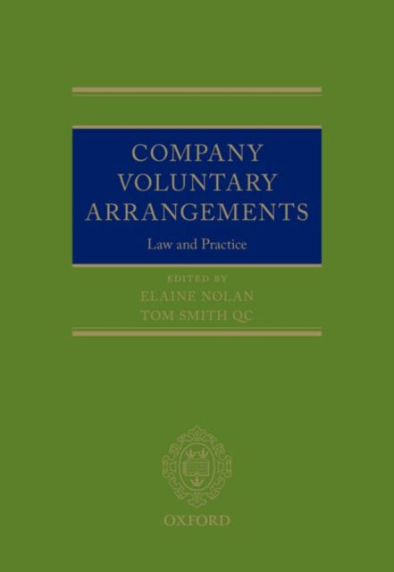 Book cover of: Company Voluntary Arrangements. By: Elaine Nolan