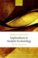 Book cover of: Explorations in Analytic Ecclesiology. By: Joshua Cockayne