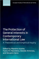 Book cover of: Protection of General Interests in Contemporary International Law. By: Massimo Iovane
