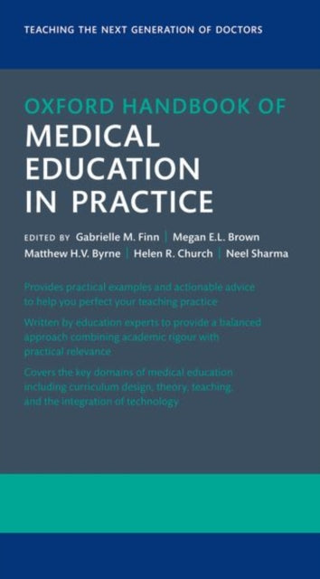 Book cover of: Oxford Handbook of Medical Education in Practice