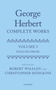 Book cover of: George Herbert: Complete Works. By: Robert Whalen