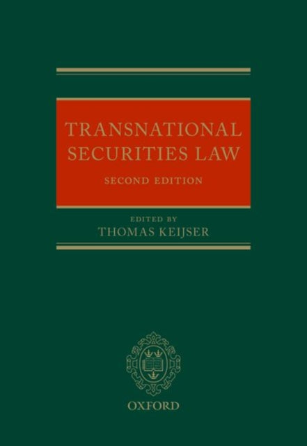 Book cover of: Transnational Securities Law. By: Thomas Keijser