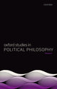 Book cover of: Oxford Studies in Political Philosophy Volume 8. By: Sobel, David