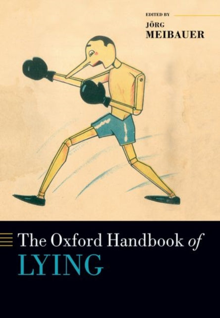 Book cover of: Oxford Handbook of Lying. By: Jörg Meibauer