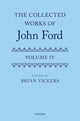 Book cover of: Collected Works of John Ford. By: Brian Vickers