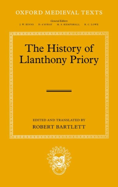 Book cover of: History of Llanthony Priory. By: Robert Bartlett