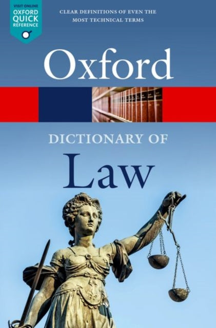 Dictionary of Law 9780192897497 Jonathan Law