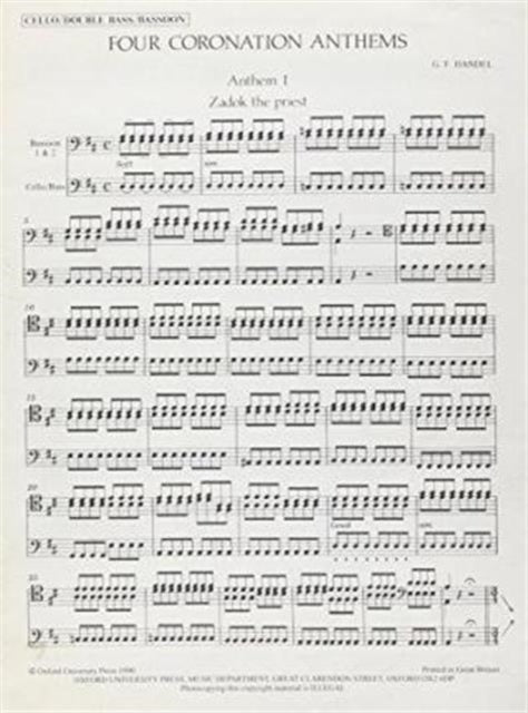 Four Coronation Anthems