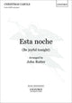 Book cover of: Esta noche (Be joyful tonight). By: John Rutter