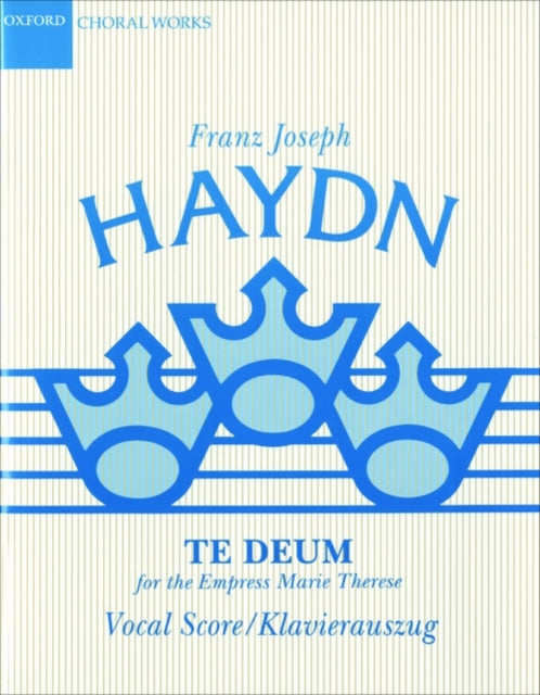 Book cover of: Te Deum for the Empress Marie Therese. By: Franz Joseph Haydn