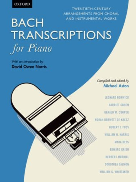 Book cover of: Bach Transcriptions for Piano