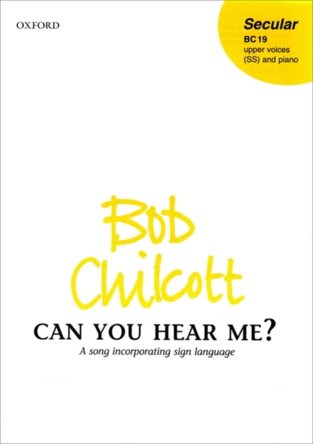 Book cover of: Can you hear me?