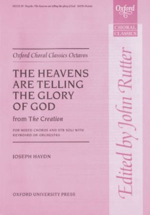 The heavens are telling (from The Creation)