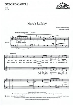 Mary's Lullaby