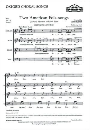 Two American Folk-songs