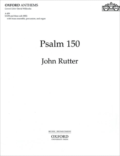 Book cover of: Psalm 150. By: John Rutter