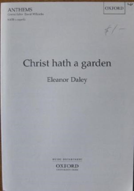Book cover of: Christ hath a garden