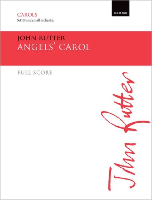 Book cover of: Angels' Carol. By: John Rutter