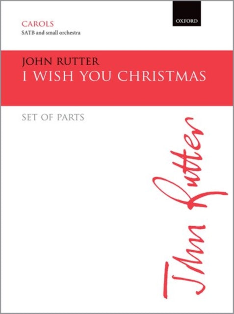 Book cover of: I wish you Christmas. By: John Rutter