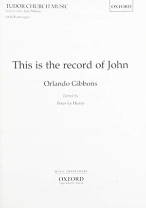 This is the record of John