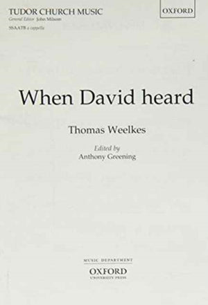 When David heard