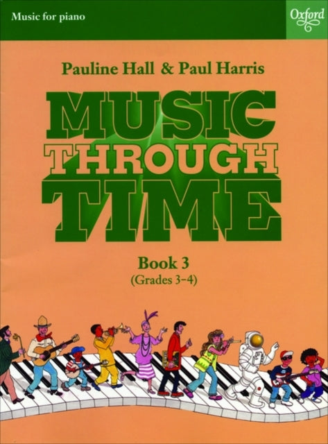Book cover of: Music through Time Piano Book 3. By: Pauline Hall