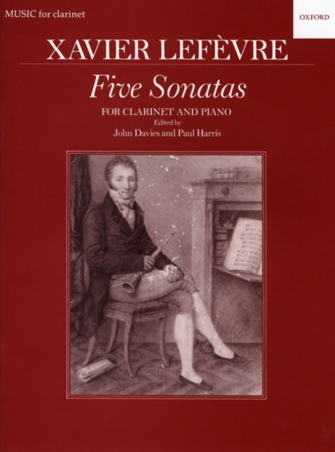 Book cover of: Five Sonatas. By: Jean-Xavier Lefevre