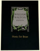Book cover of: Music for Brass. By: William Walton