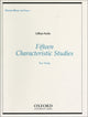 Book cover of: Fifteen Characteristic Studies for Viola