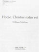 Book cover of: Hodie, Christus natus est