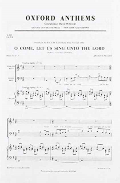Book cover of: O come, let us sing unto the Lord
