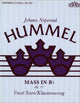 Book cover of: Mass in B flat. By: Johann Nepomuk Hummel