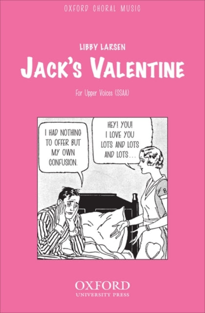 Book cover of: Jack's Valentine. By: Libby Larsen