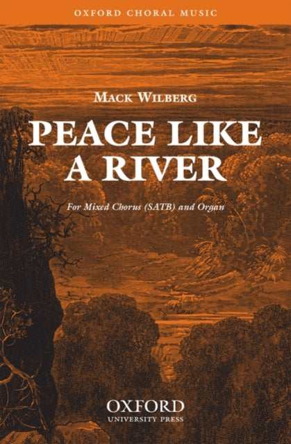 Book cover of: Peace like a river