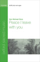 Book cover of: Peace I leave with you